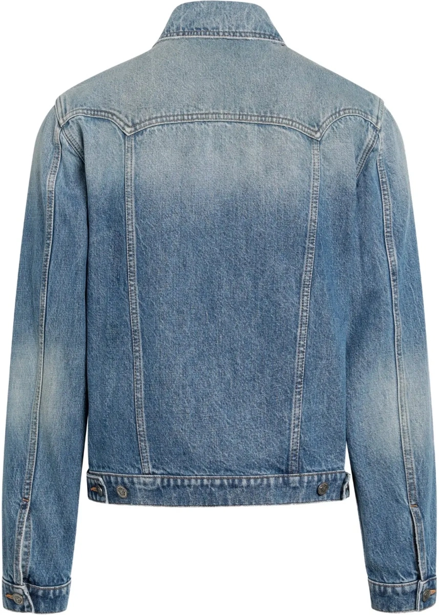 Jacheta Stonewashed denim Jacket - Img 4