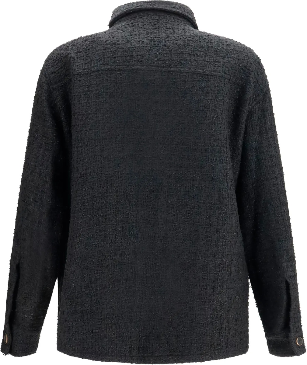 Jacheta Tweed buttoned Jacket - Img 2