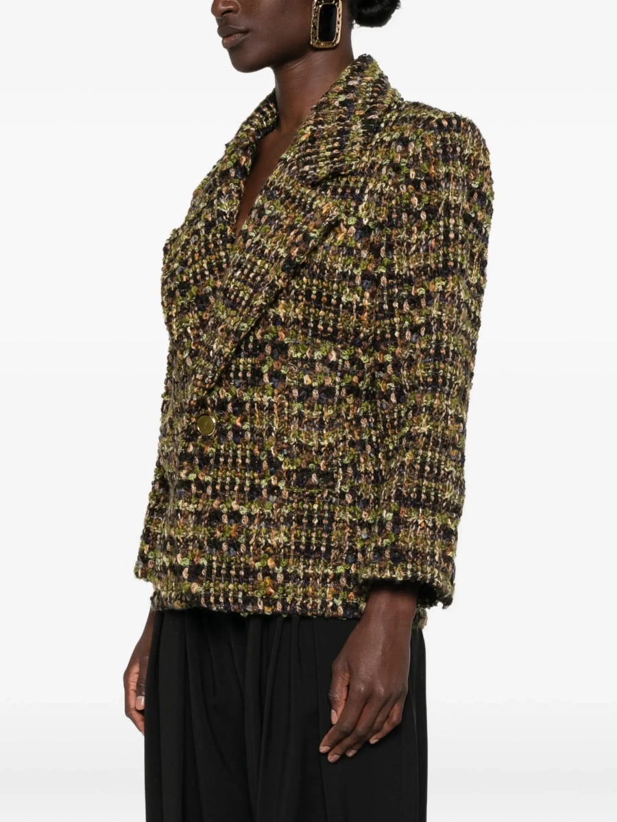 Jacheta Tweed single-breasted Jacket - Img 5