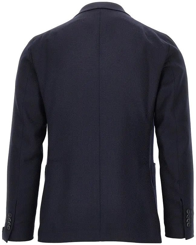 Jacheta Virgin wool double-breasted jacket - Img 3