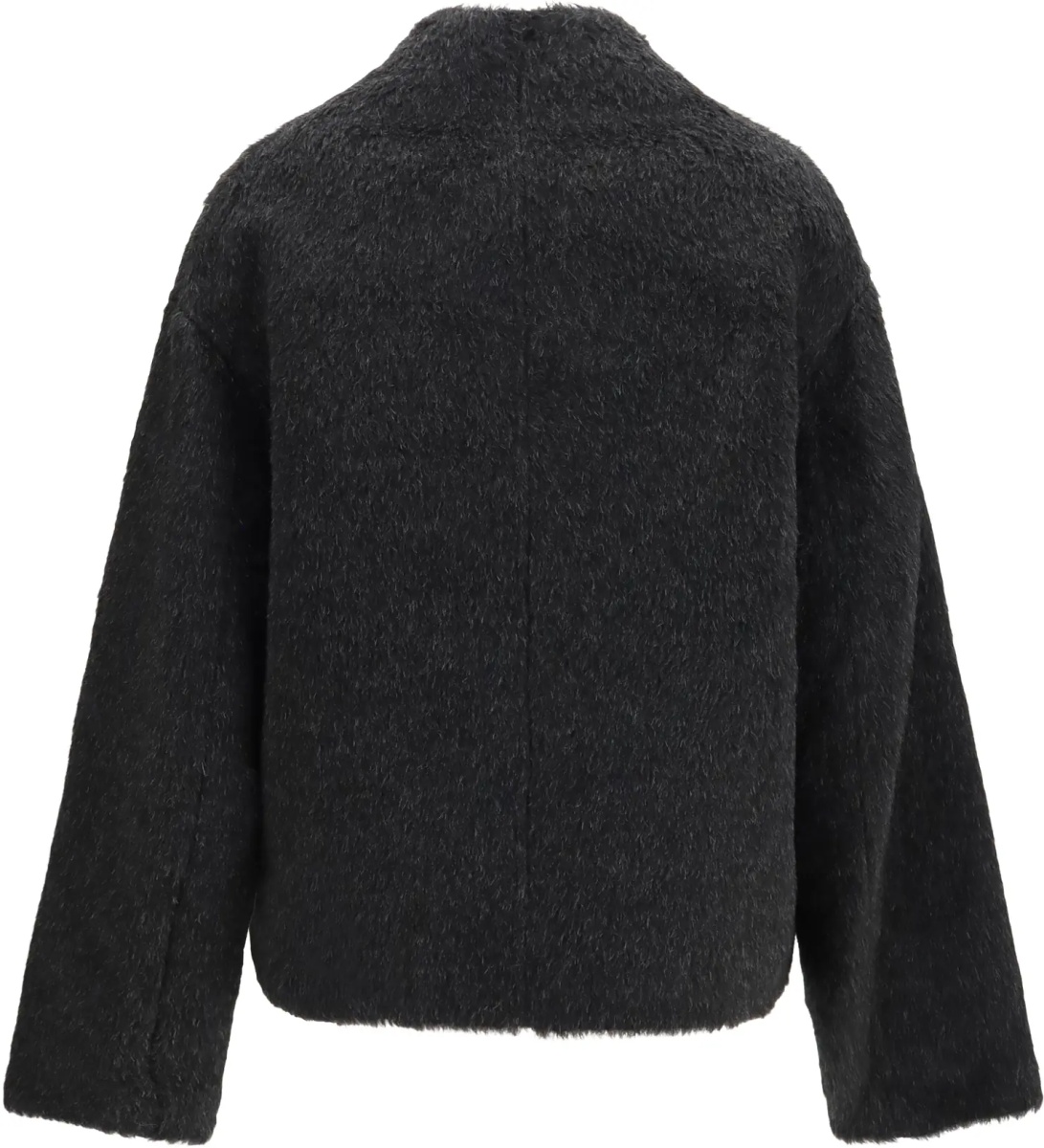 Jacheta Wes double breasted alpaca Jacket - Img 2