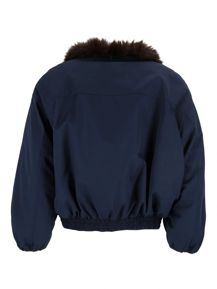 Jacheta Windbreaker with faux fur collar - Img 3
