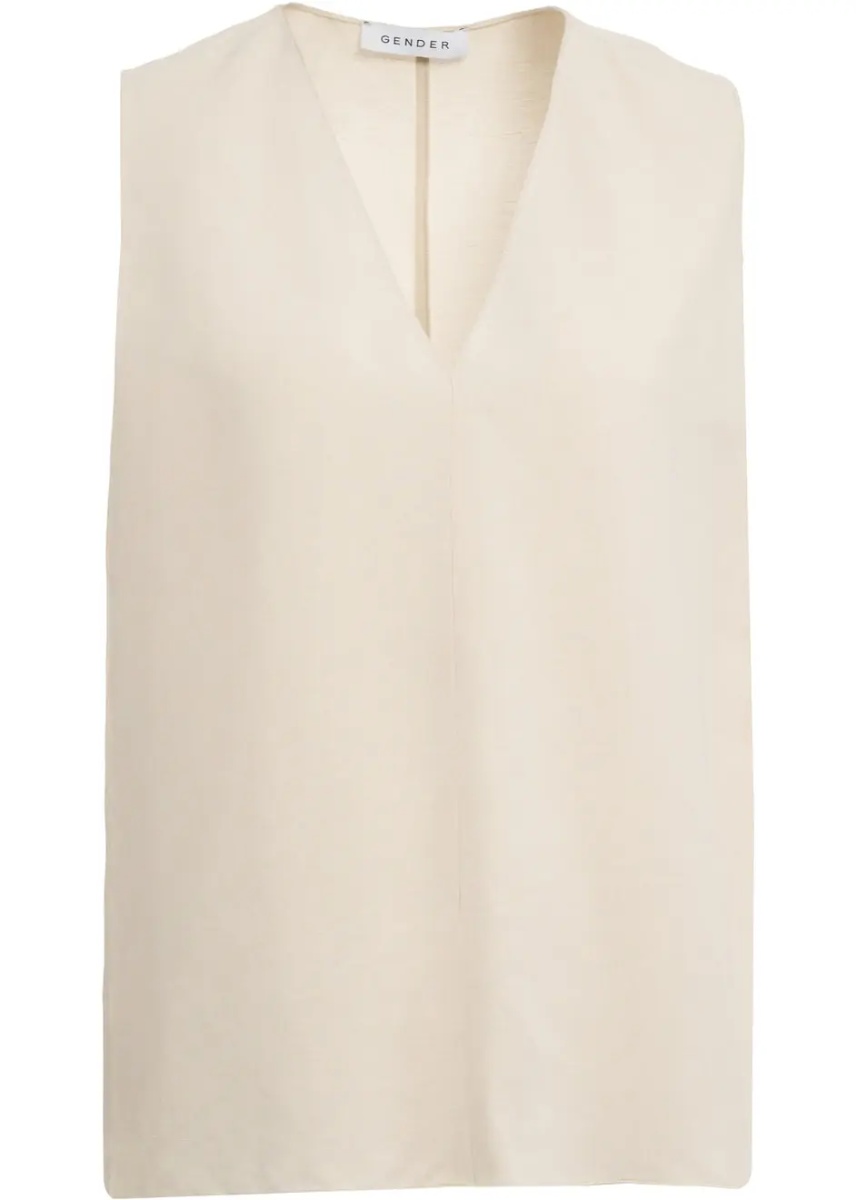 Maiou Linen blend top - Img 2