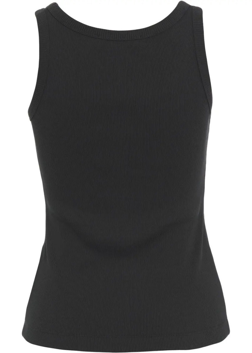 Maiou Ribbed tank top with logo - Img 3