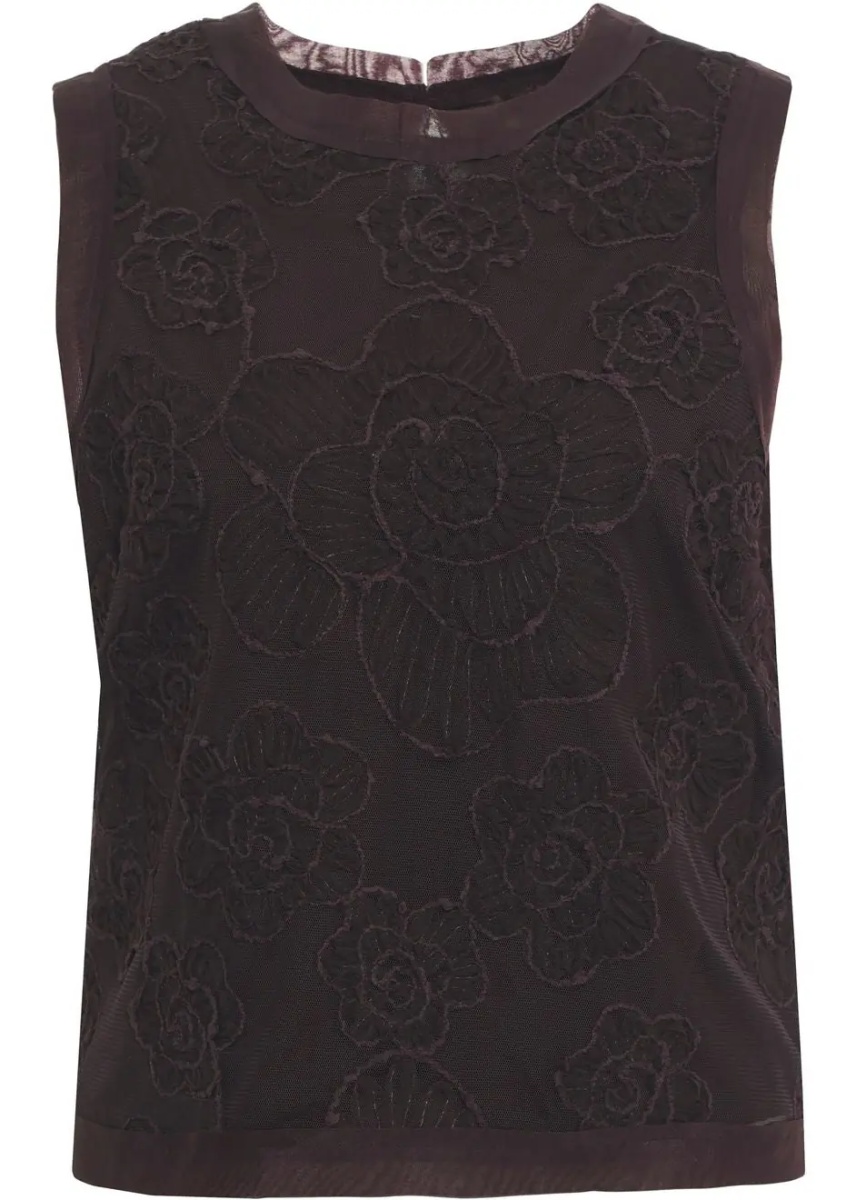 Maiou Top with floral embroidery 'Daysee' - Img 2