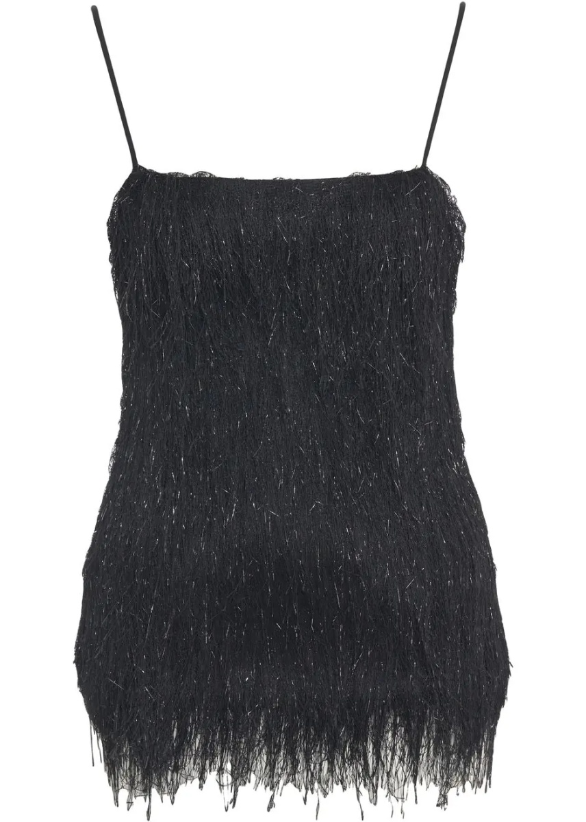 Maiou Top with fringe details - Img 2