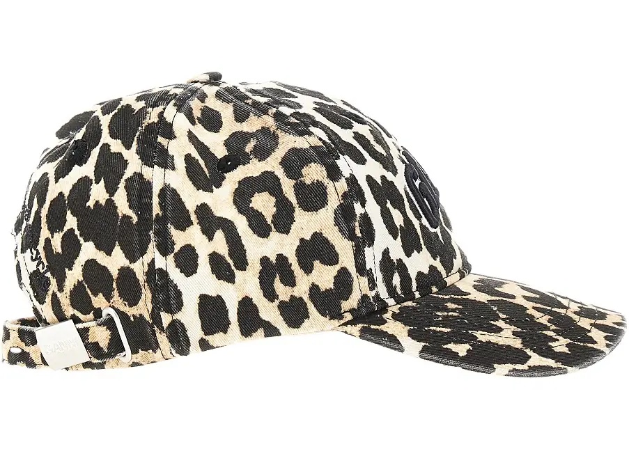 Manusi Leopard-print organic cotton baseball hat - Img 2