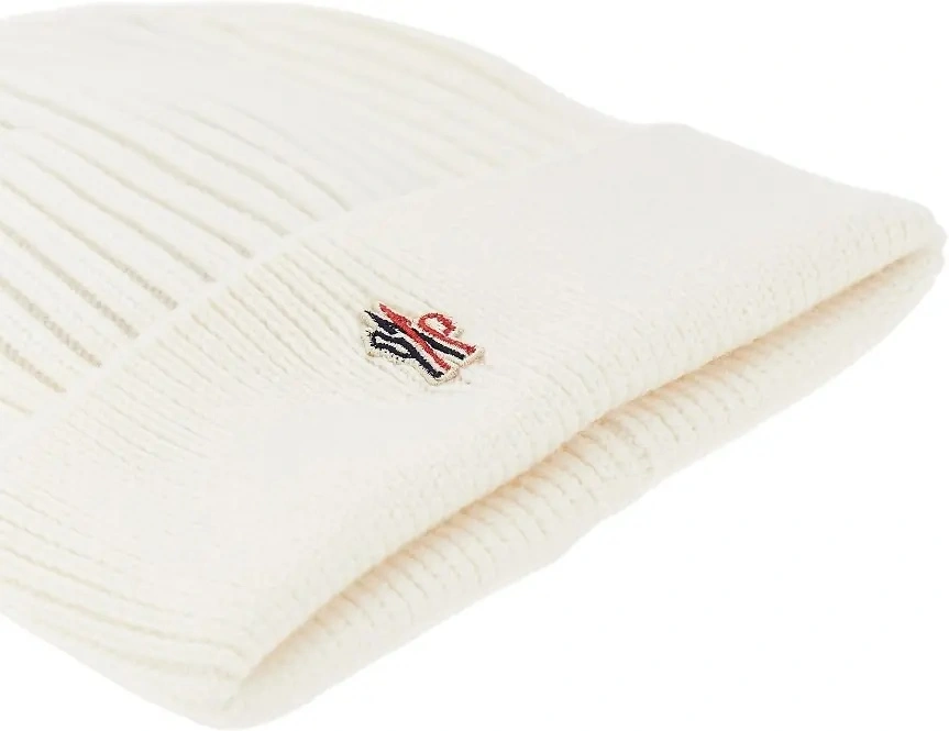 Manusi Logo patch wool beanie hat - Img 3