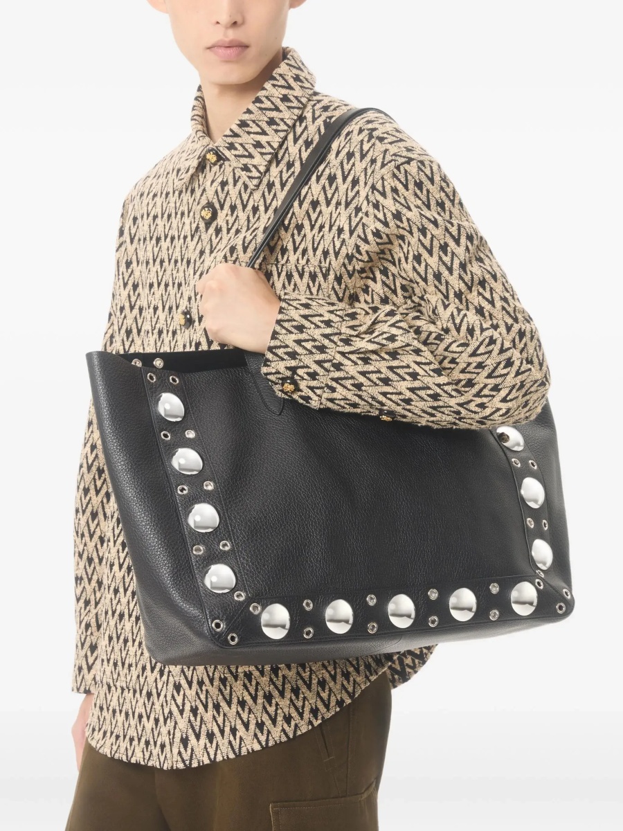 Mixed cotton jacquard Toute La V Jacket - Img 4