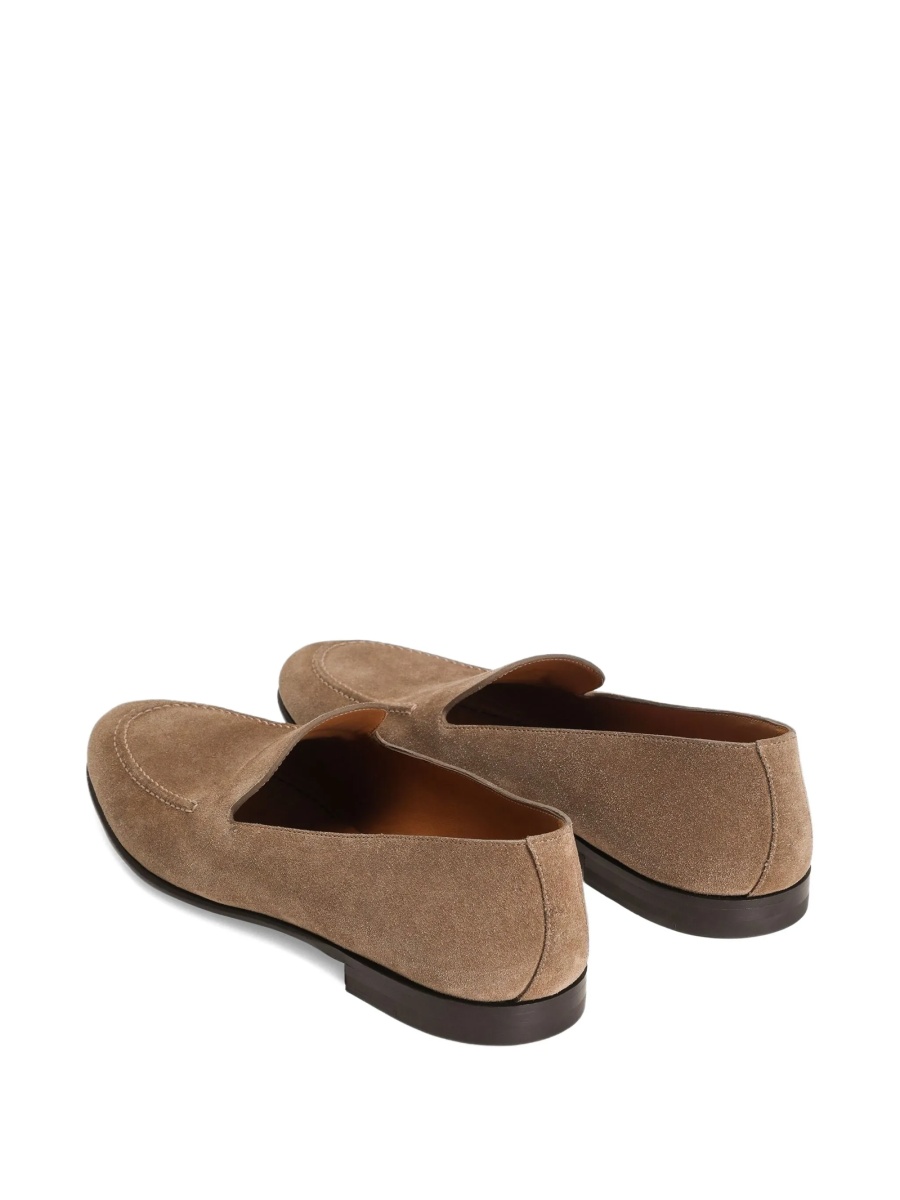 Mocasini Dolce &amp; Gabbana maro din piele intoarsa - Img 2