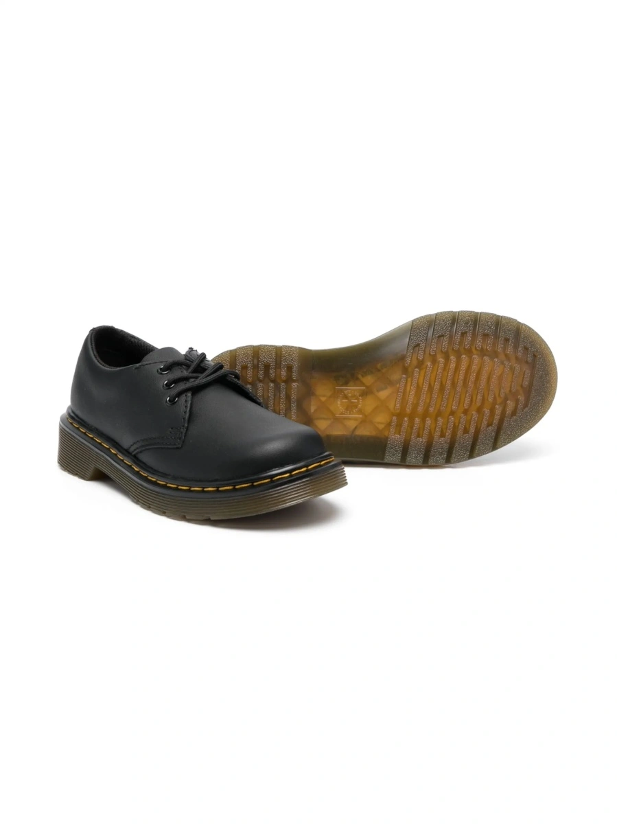 Mocasini Dr. Martens negri din piele - Img 2