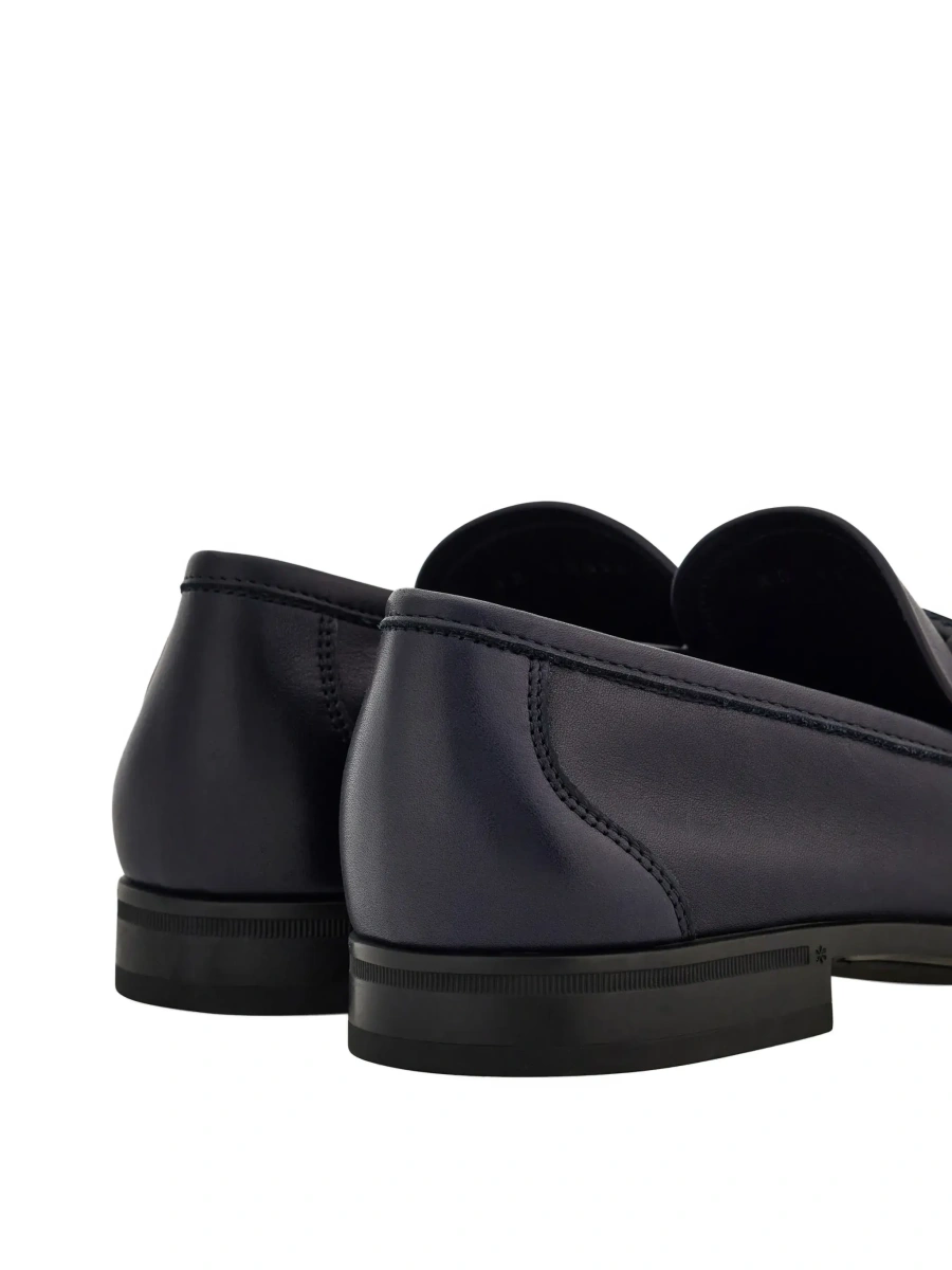 Mocasini Ferragamo negri din piele - Img 7