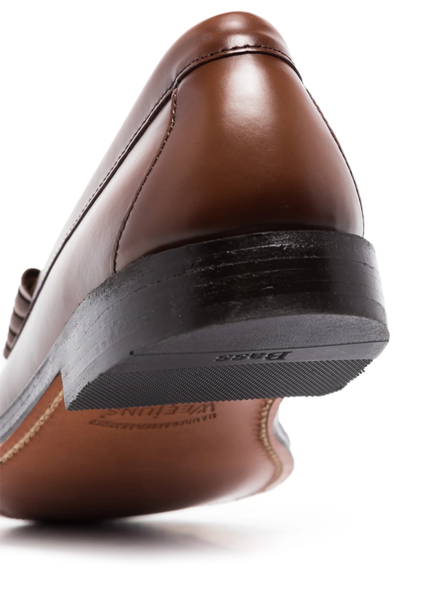 Mocasini G.H. BASS maro din piele - Img 2