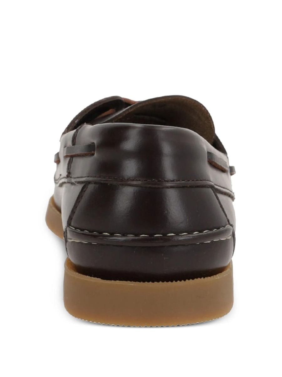 Mocasini HEREU maro din piele - Img 3