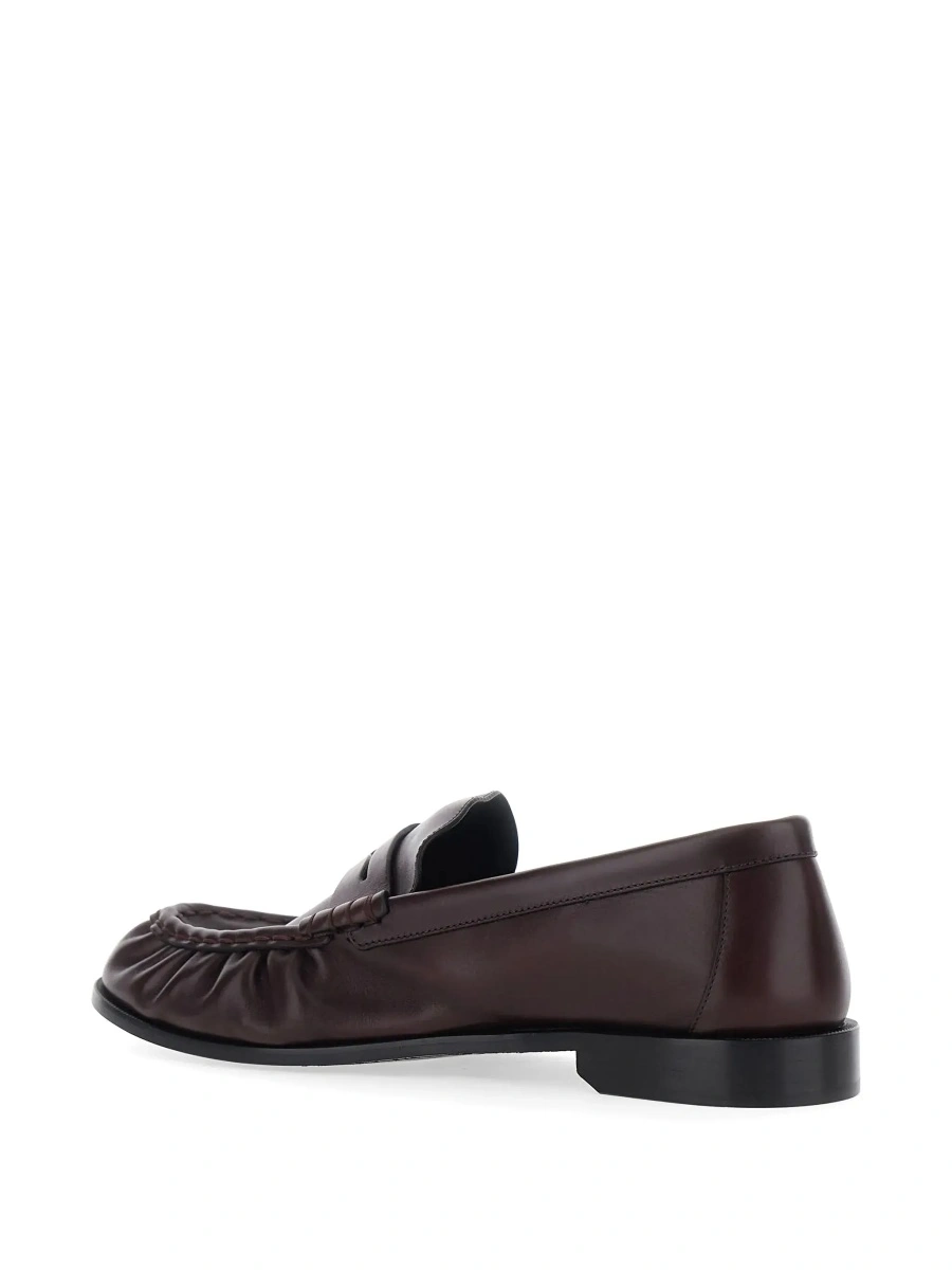 Mocasini Saint Laurent mov din piele - Img 7