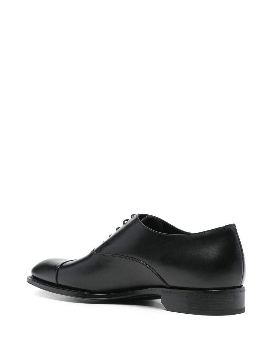 Mocasini Saint Laurent negri din piele - Img 3