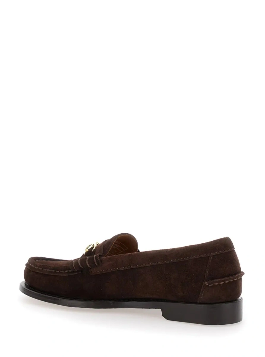 Mocasini Sebago maro din piele intoarsa 'Joe Modena' - Img 3