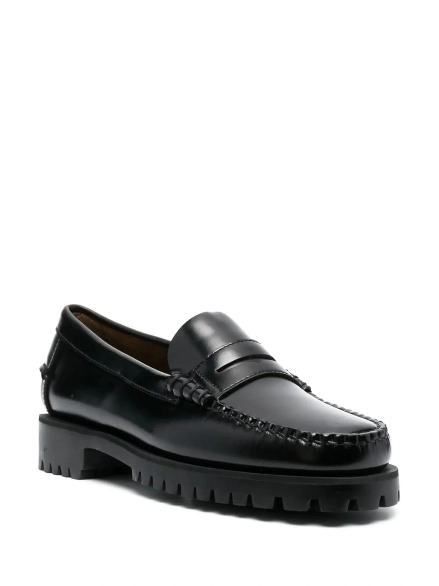 Mocasini Sebago negri din piele '7002IJ0902' - Img 5