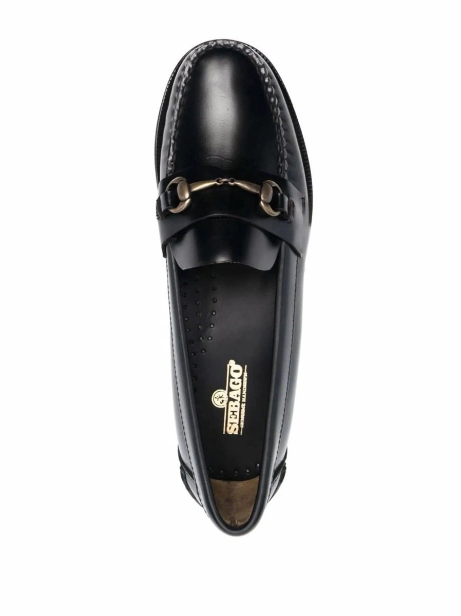 Mocasini Sebago negri din piele 'Joe' - Img 7