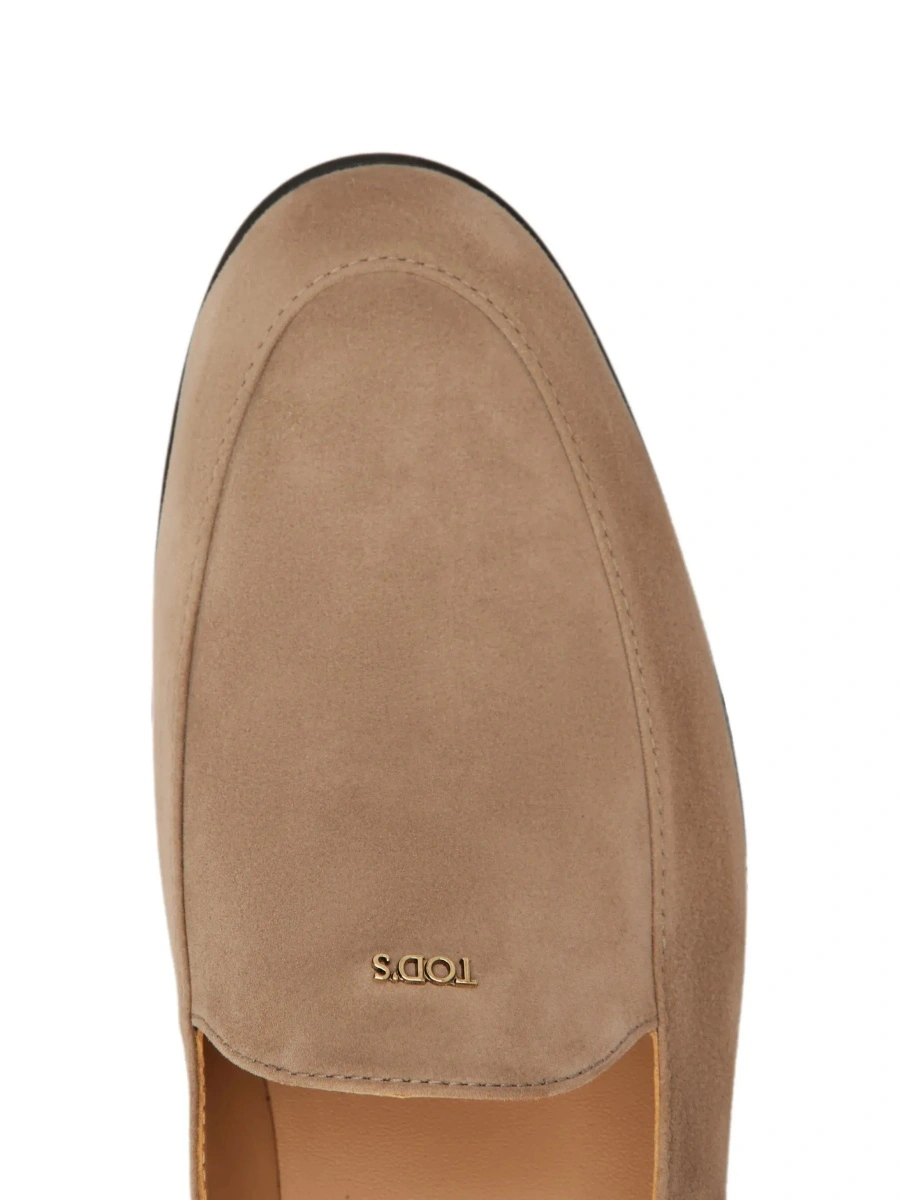 Mocasini TOD'S bej din piele intoarsa - Img 8