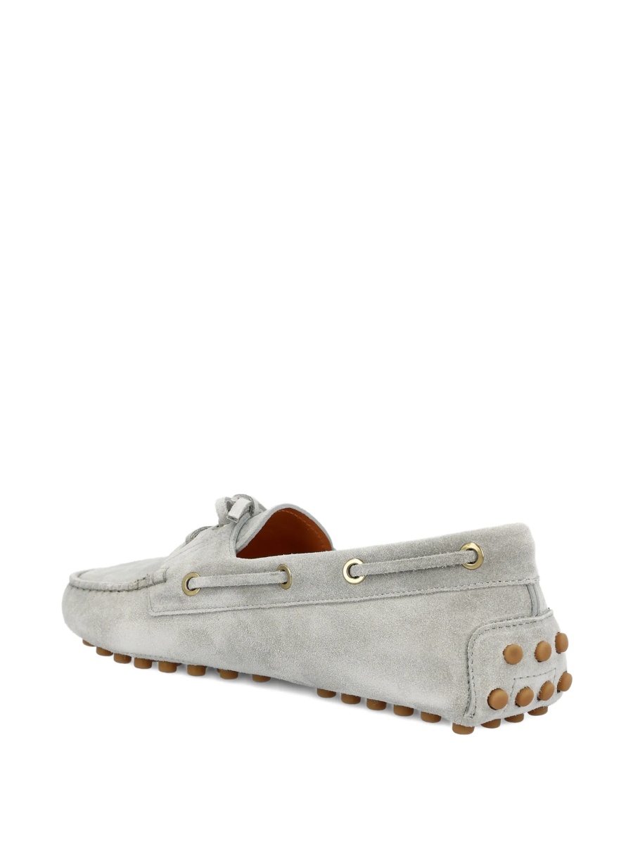 Mocasini TOD'S gri din piele intoarsa - Img 3