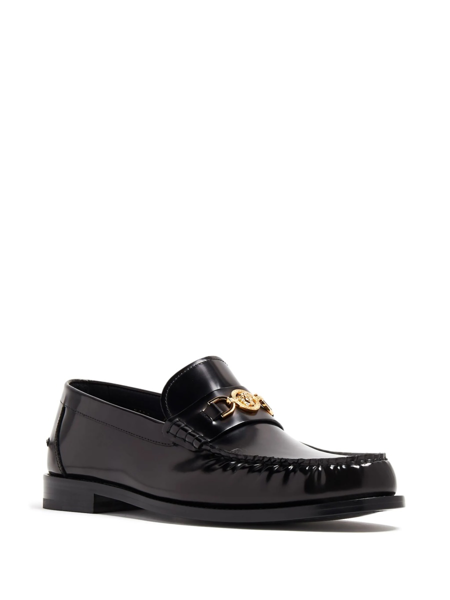 Mocasini Versace Medusa ’95 negri din piele - Img 2