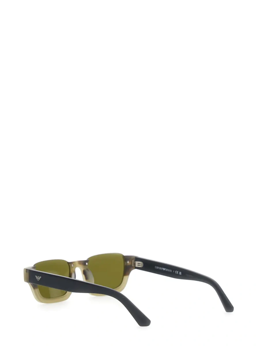 Ochelari Black glasses with logo lettering on the temple and thick temples in acetate unisex - Img 2