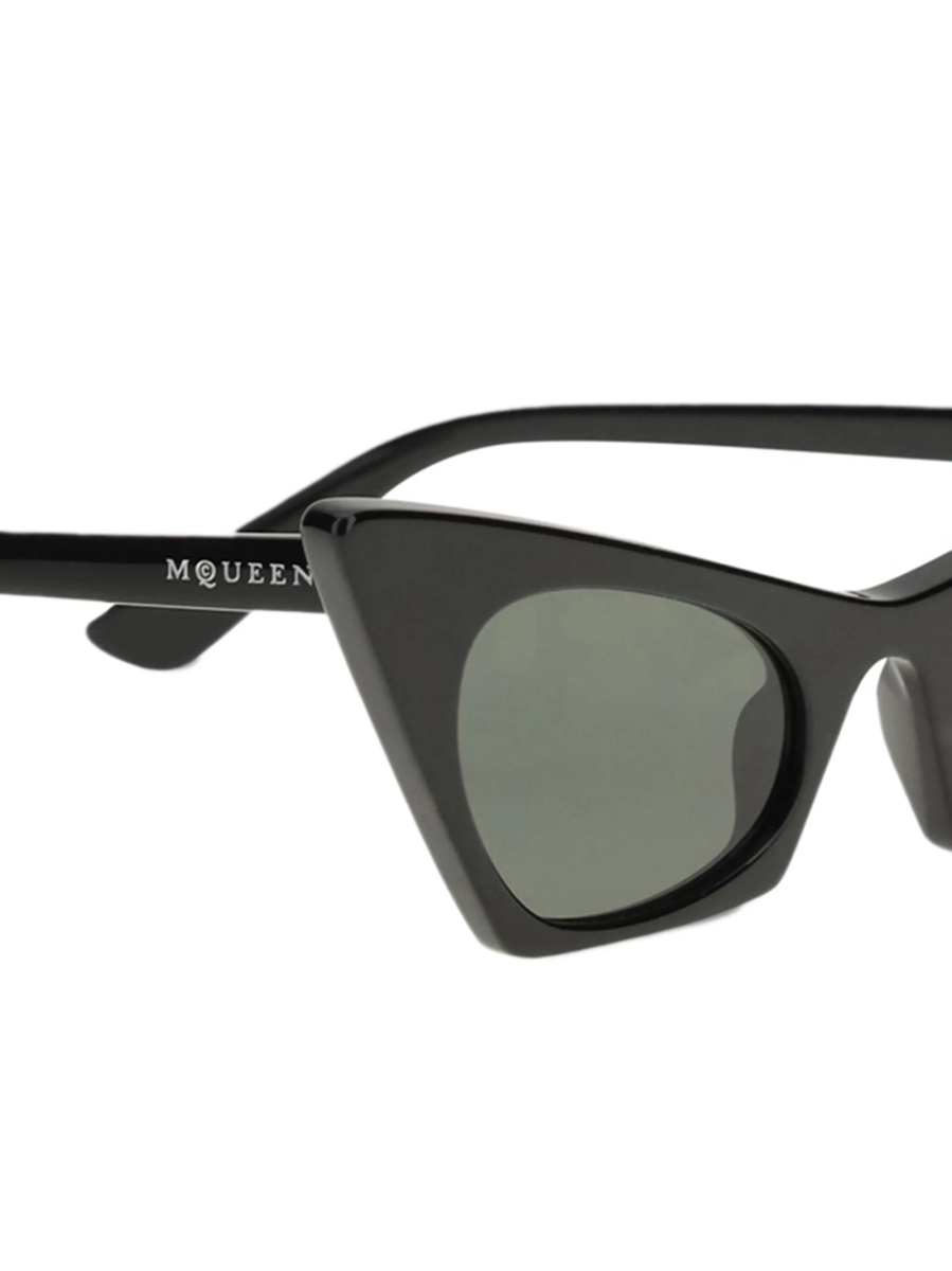 Ochelari de soare Alexander McQueen negri - Img 2