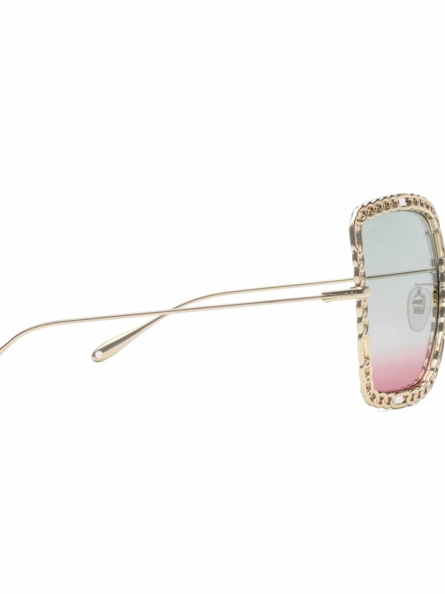 Ochelari de soare Gucci albastri - Img 3