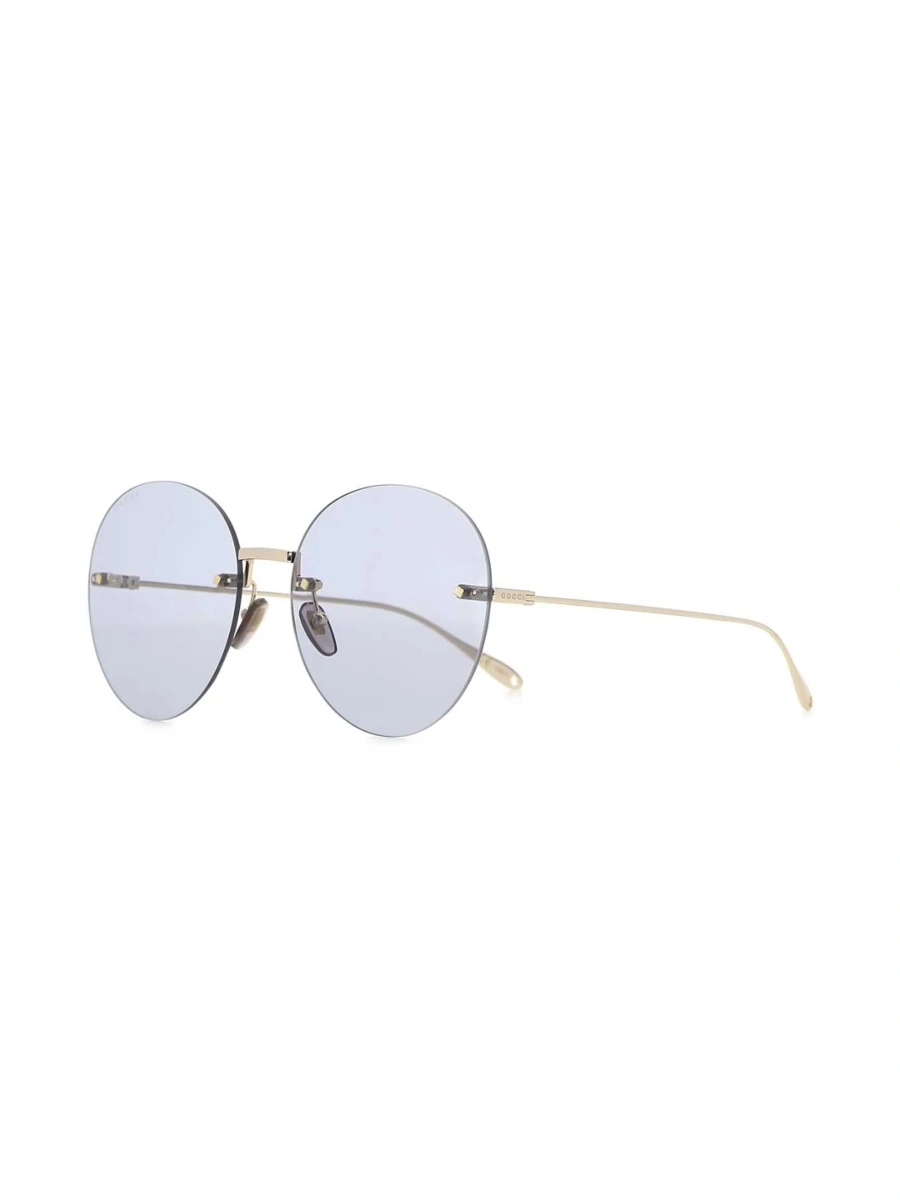 Ochelari de soare Gucci aurii - Img 2