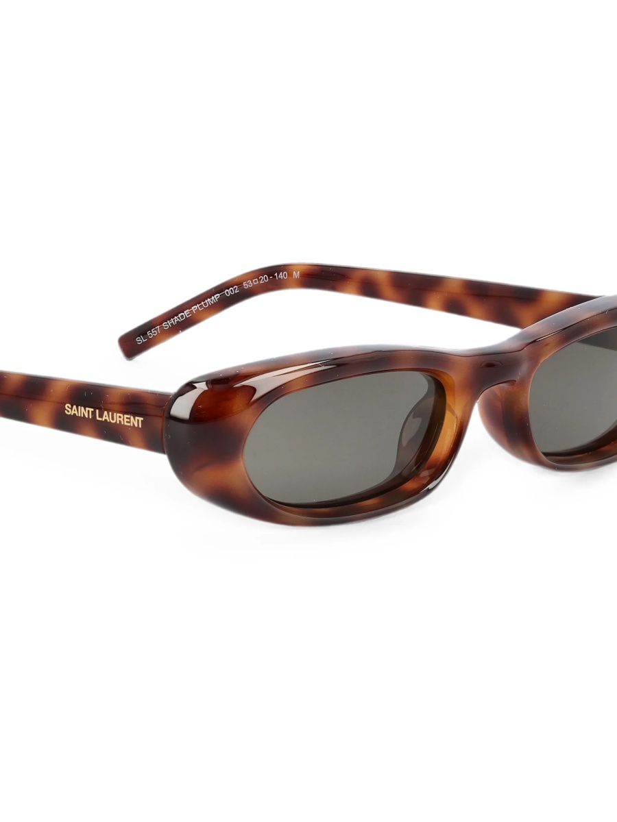 Ochelari de soare Saint Laurent maro din nylon si acetat - Img 4