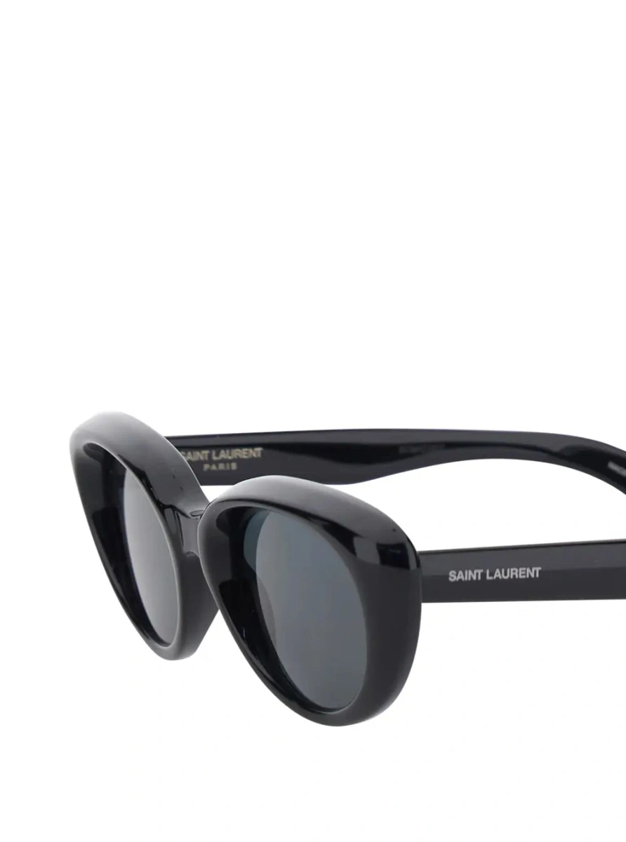 Ochelari de soare Saint Laurent negri din acetat 'SL 859' - Img 3