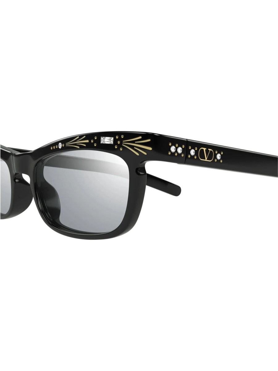 Ochelari de soare Valentino Garavani negri - Img 3