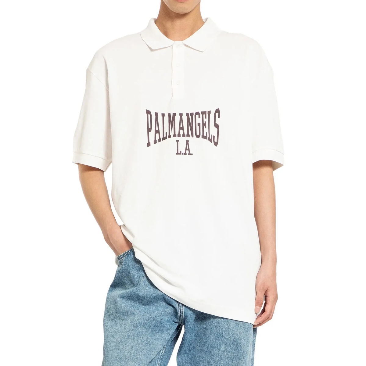 Palm Angels College Logo Polo - Img 2