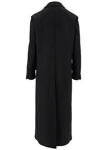 Paltoane 'Hadi' wool and cashmere long coat - Img 3