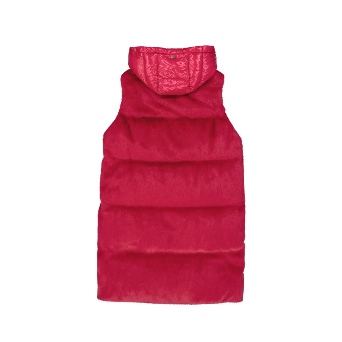 Paltoane HERNO Padded Faux Fur Vest Coat - Img 2