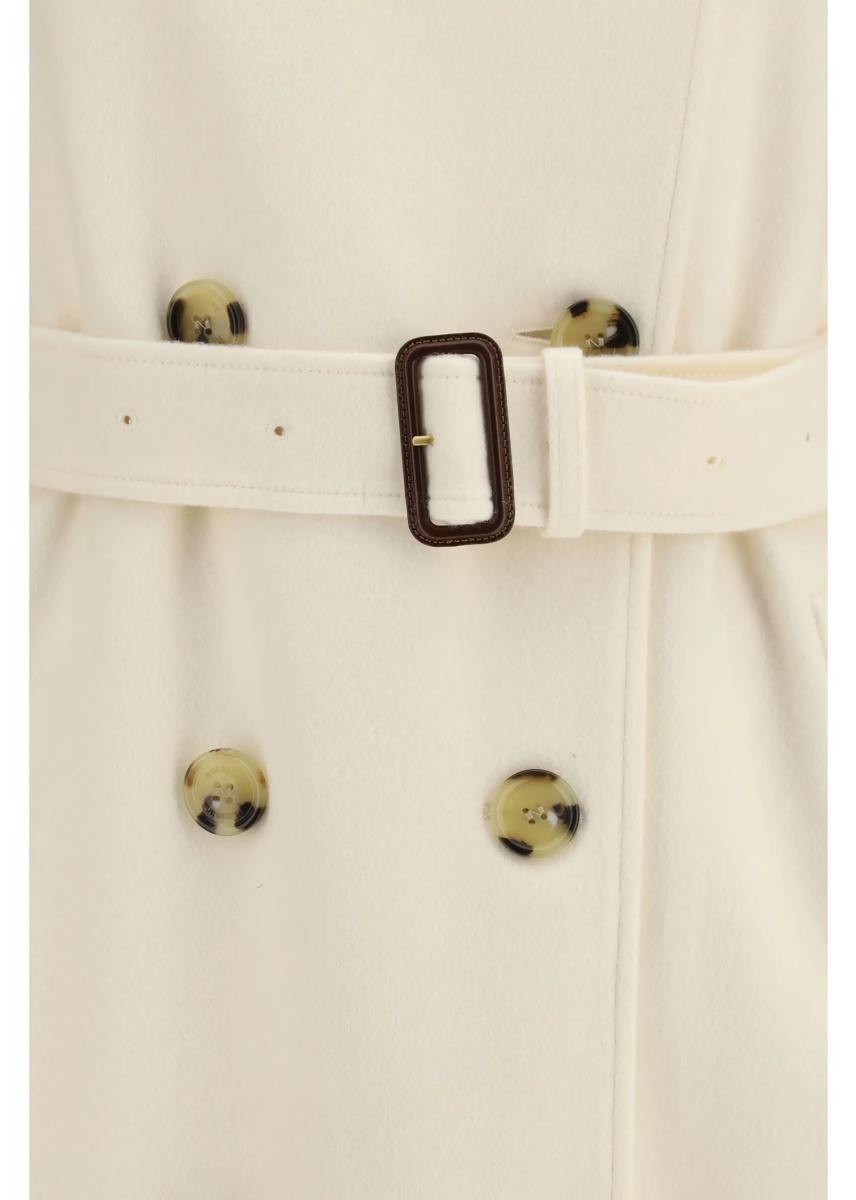 Paltoane Long Kensington cashmere Trench Coat - Img 3