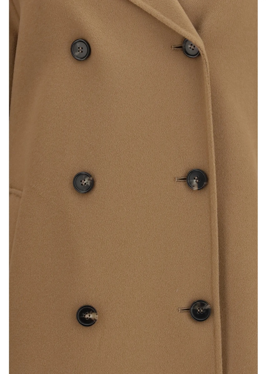 Paltoane Magnolia double-breasted virgin wool Coat - Img 3