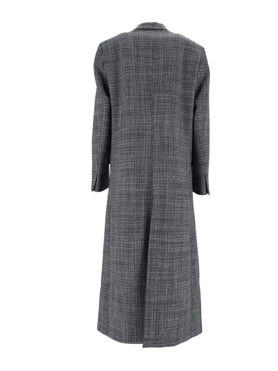 Paltoane MOULINE' DOUBLE BREASTED TOPCOAT WITH KNOT BUTTON DETAIL - Img 3