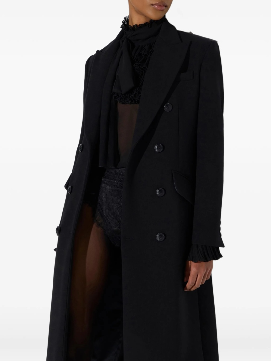 Palton Elisabetta Franchi negru - Img 4