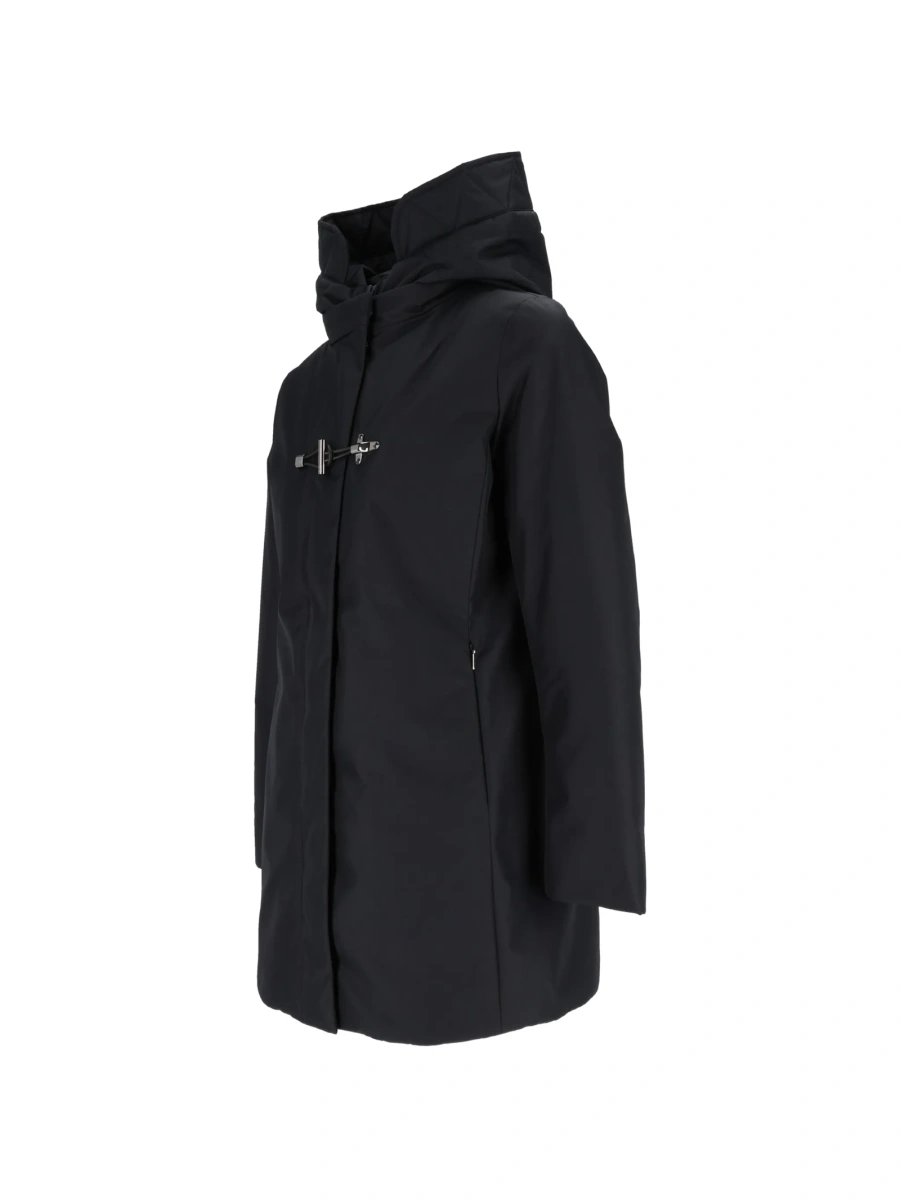 Palton Fay negru din polyester - Img 3