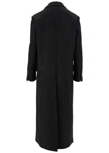 Palton 'Hadi' wool and cashmere long coat - Img 3