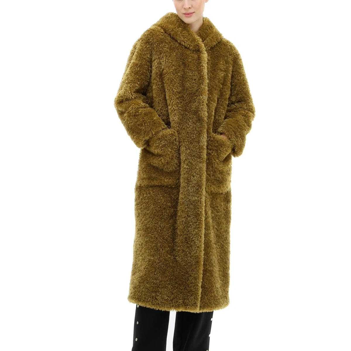 Palton HERNO CURLY FAUX FUR Coat - Img 2