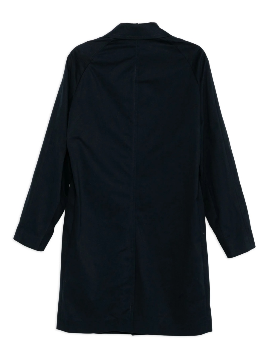 Palton Hugo Boss albastru din elastan si bumbac - Img 2