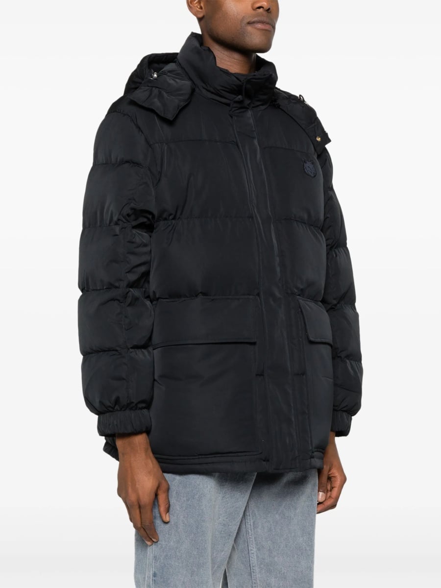 Palton MAISON KITSUNÉ negru din polyester - Img 3