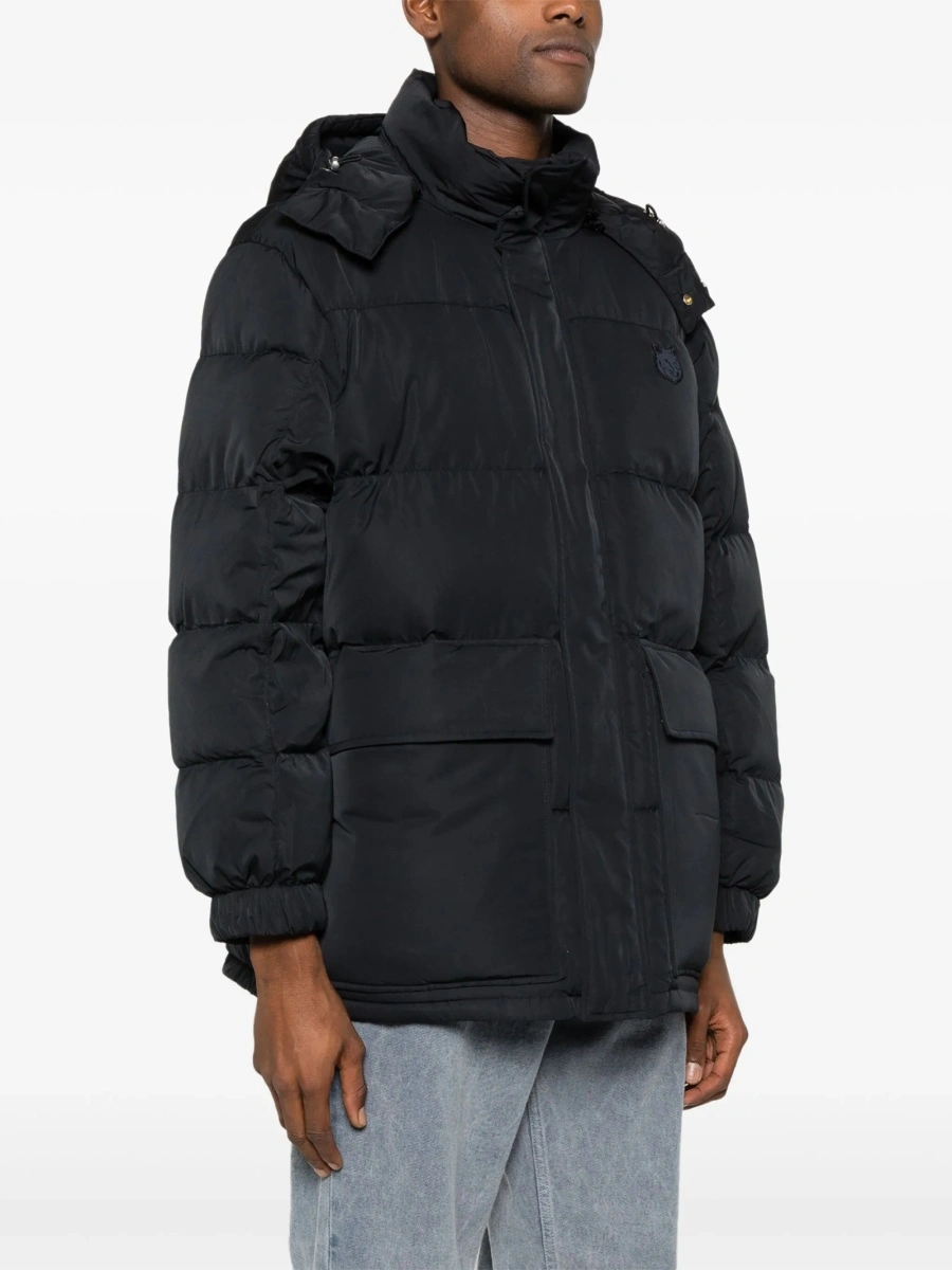Palton MAISON KITSUNÉ negru din polyester - Img 3