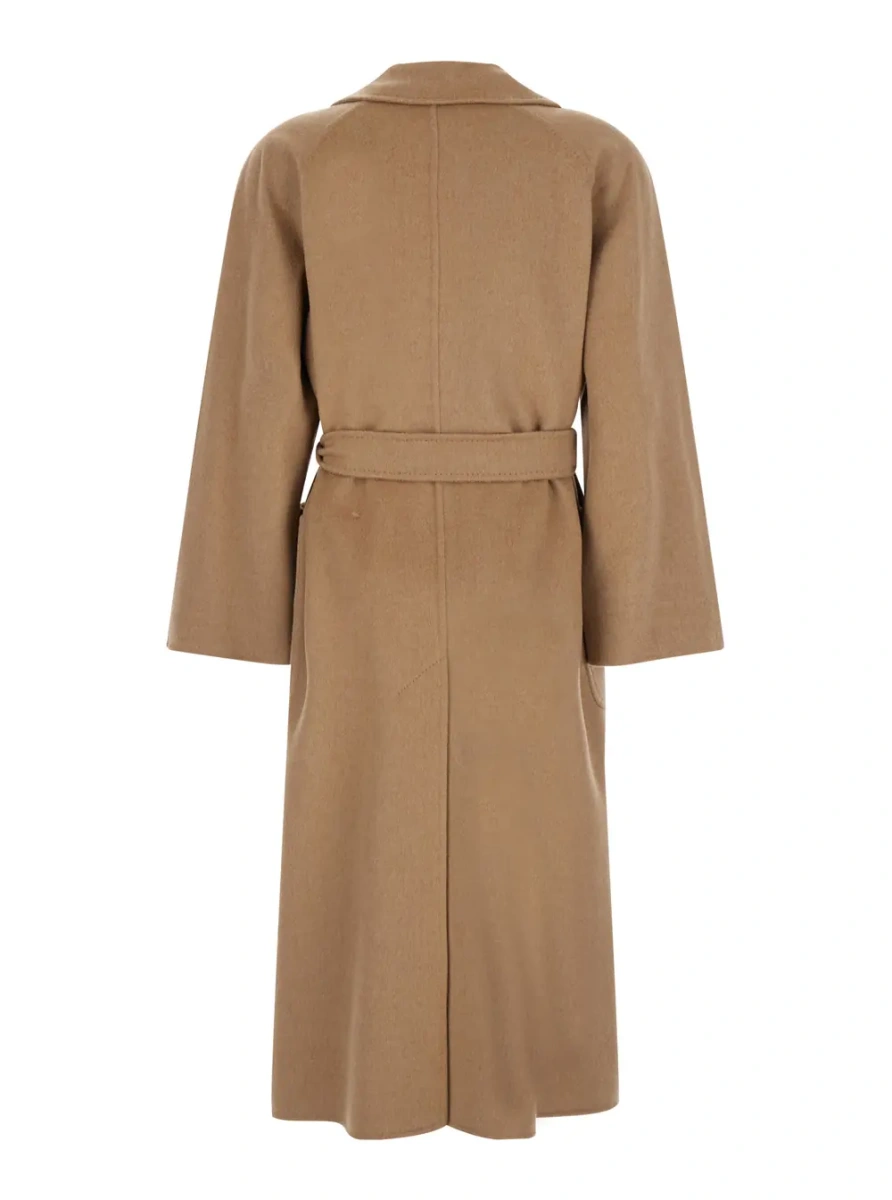 Palton MAX MARA Beige Women's Coat in Fabric - Img 2