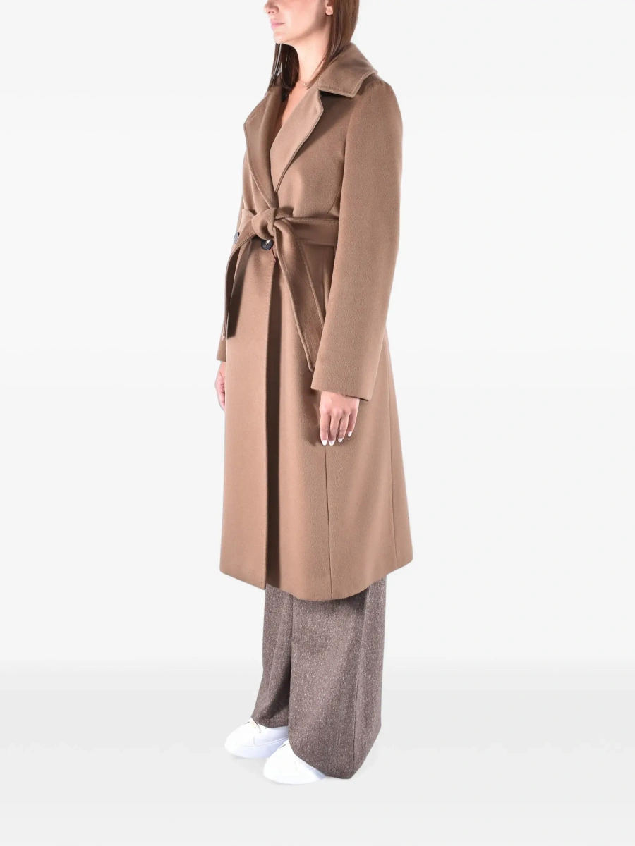 Palton MaxMara Studio bej din lana - Img 5