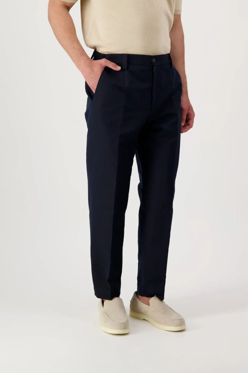 Pantaloni Autore Livingstone Cotton and Linen Trousers - Img 2