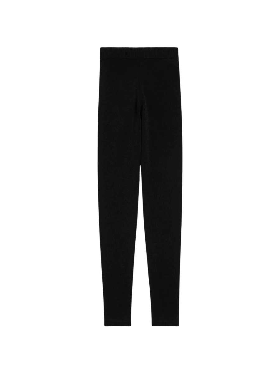 Pantaloni Balenciaga negri din vascoza - Img 6